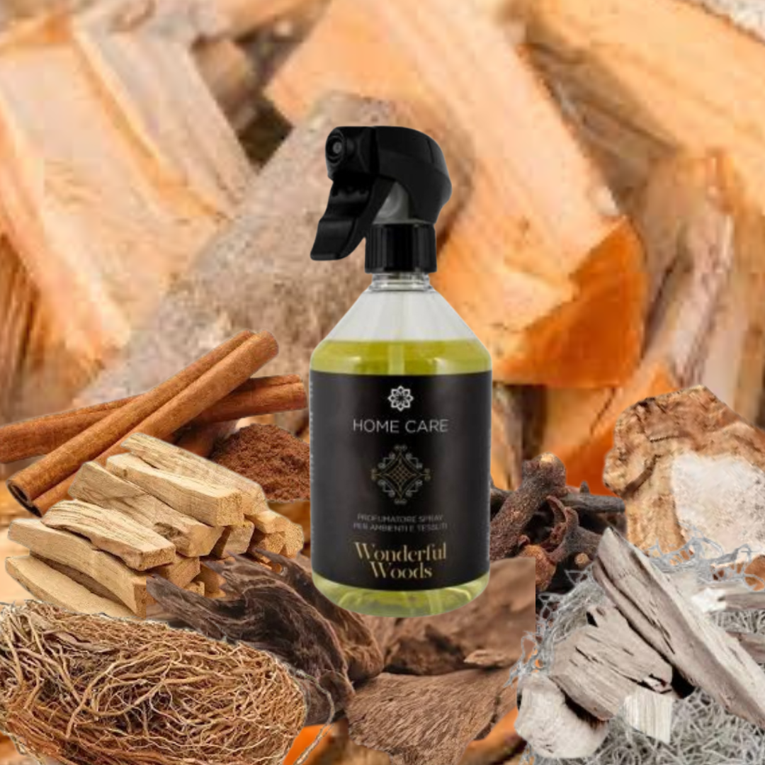 „HOME CARE“ DUFTSPRAY (INNENRÄUME UND TEXTILIEN) – „WONDERFUL WOODS“ 21