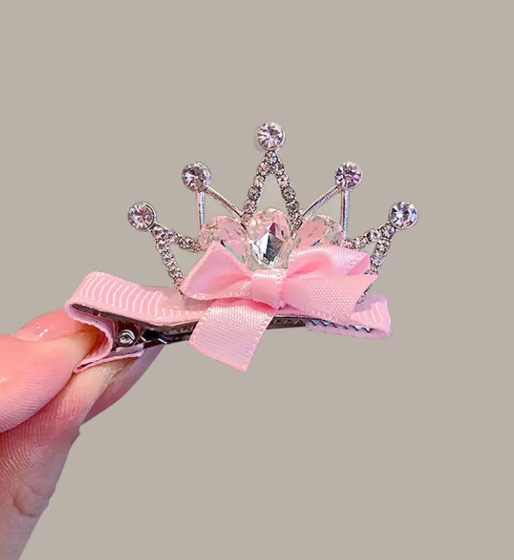 Haarschmuck Krone Clip Girls Queen