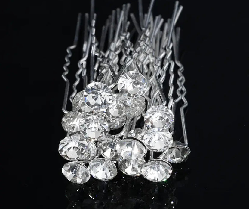 Haarschmuck Diamanten 1Stück