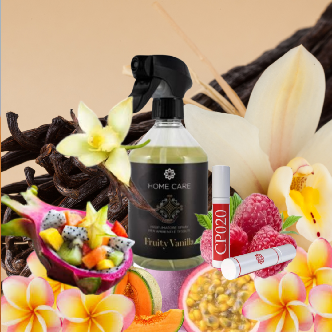 „HOME CARE“ DUFTSPRAY (INNENRÄUME UND TEXTILIEN) – „FRUITY VANILLA“ 20