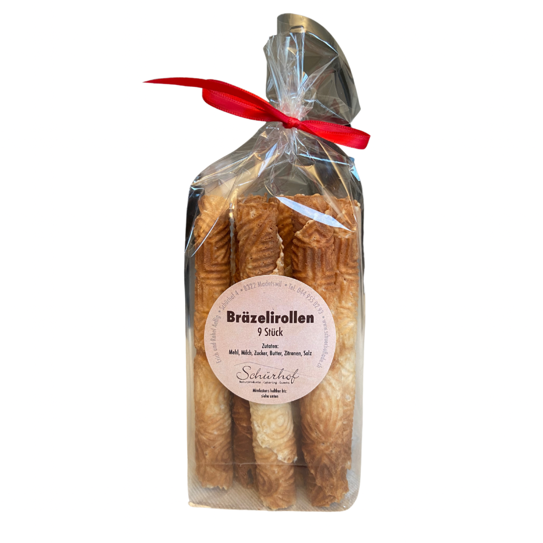 Swiss Homemade Bräzelirollen 9 Stücke