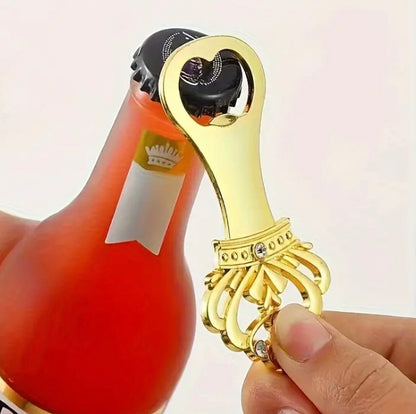 Flaschenöffner King Gold