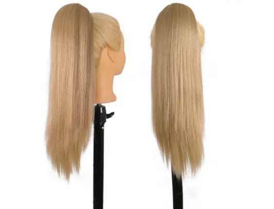Ponytail Straight 50cm Kunsthaar Blond Gold