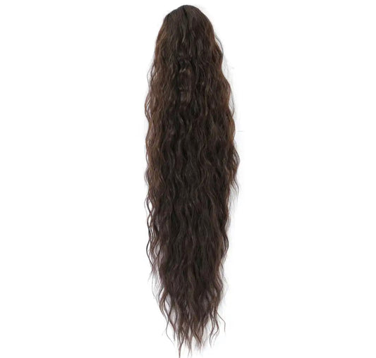 Ponytail Curls 65cm Kunsthaar Dunkel Braun