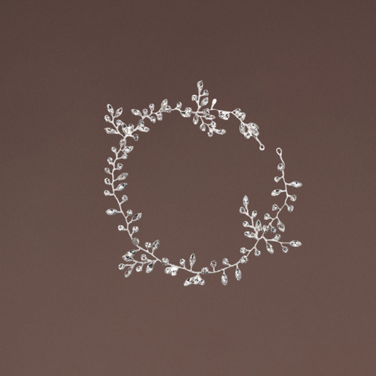 Haarschmuck Silber Draht Ast