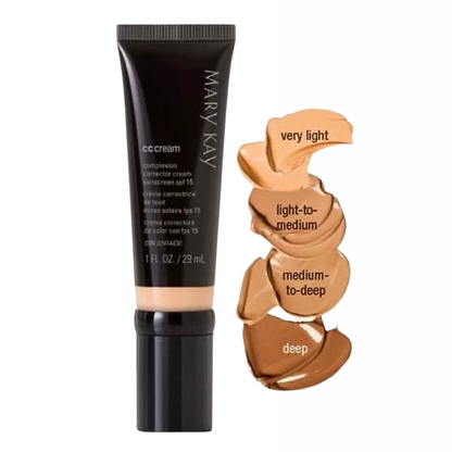 4 verschiedene Mary Kay® CC Cream SPF 15