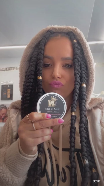 Nessa's Braiding/ Edge Control Gel/ Augenbrauen Gel 100g